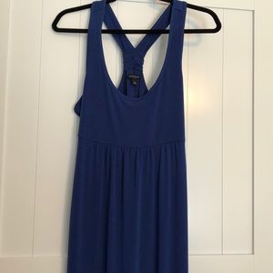 Banana Republic blue maxi dress